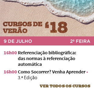 Cursos de Verão 2018 - 4ª Semana