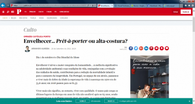 Artigo no Público online sobre “Envelhecer… Prêt-à-porter ou alta-costura?”