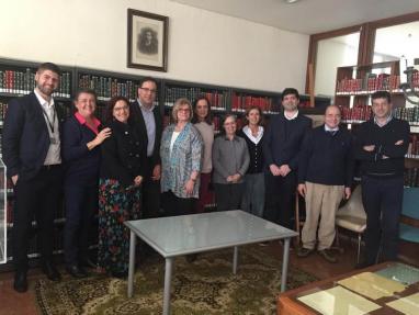 Dean da Connell School of Nursing (Boston College) em visita de trabalho à Escola de Enfermagem